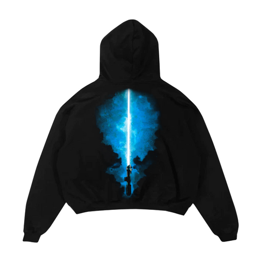 BLUE ANI HOODIE
