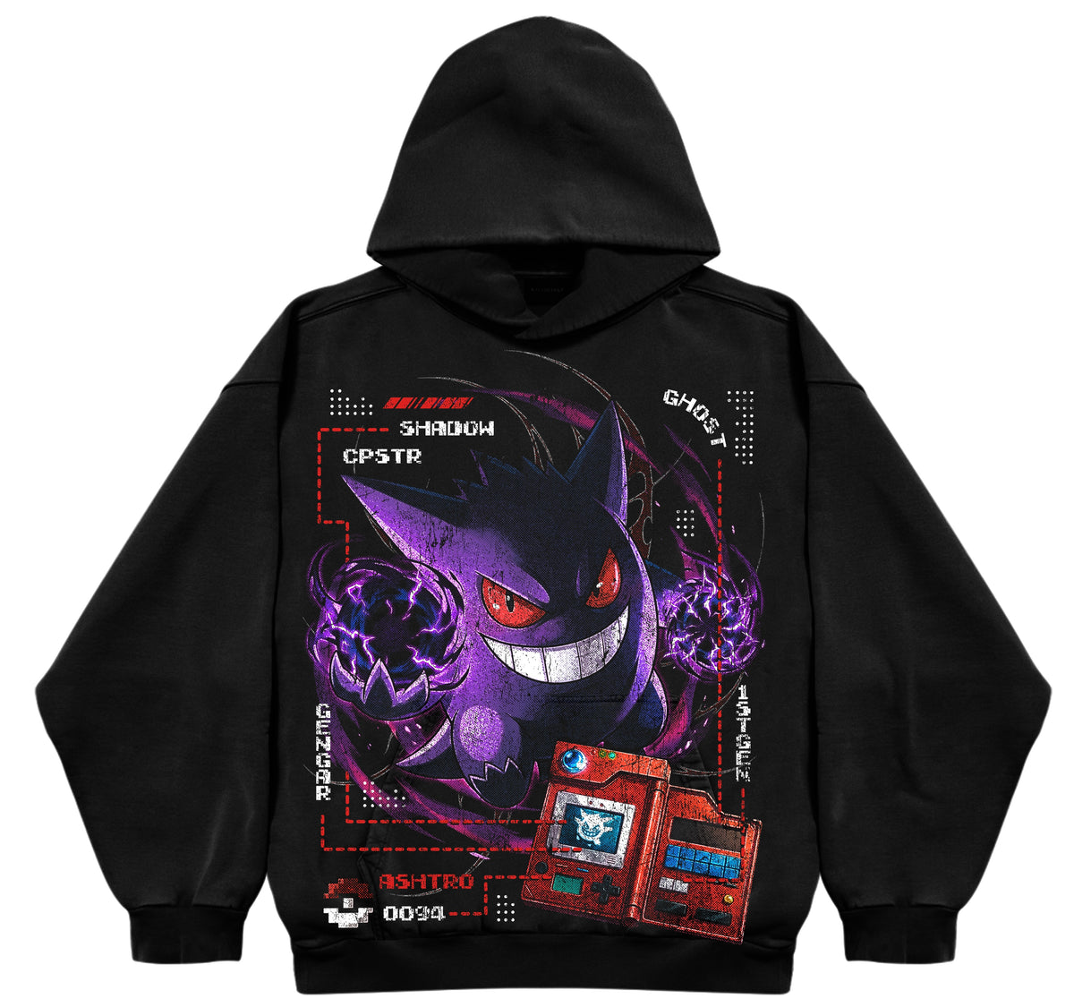 PURPLE MONSTER HOODIE