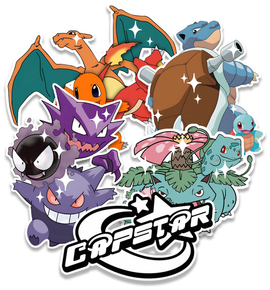 CATCH EM ALL STICKER PACK