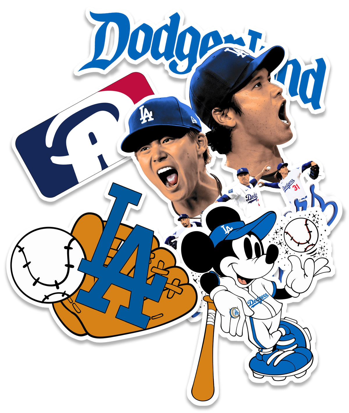 LA STICKER PACK